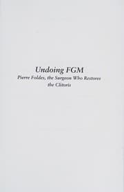 Tapa de Undoing Fgm