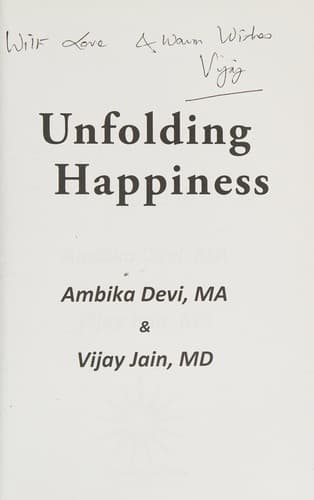 Tapa de Unfolding Happiness