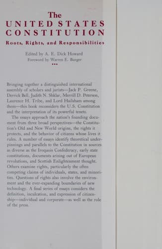 Tapa de The United States Constitution
