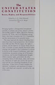 Tapa de The United States Constitution