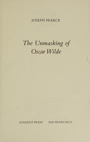 Tapa de Unmasking of Oscar Wilde
