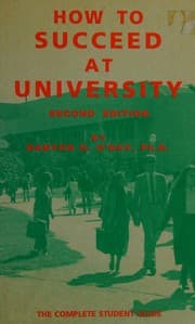Tapa de How to succeed at university