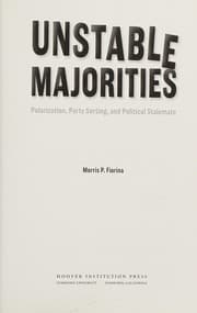 Tapa de Unstable majorities