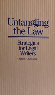 Tapa de Untangling the law