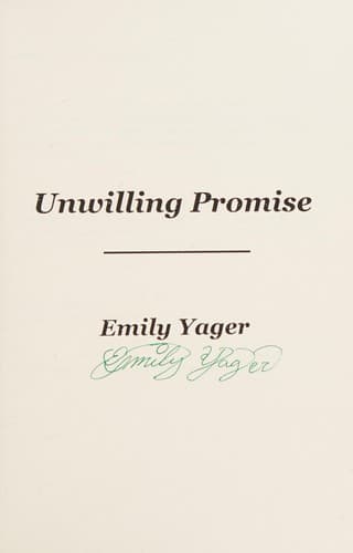 Tapa de Unwilling Promise