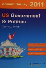 Tapa de US Government and Politics Annual Survey 2011