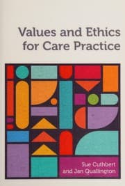 Tapa de Values and Ethics for Care Practice