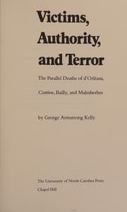 Tapa de Victims, Authority, and Terror
