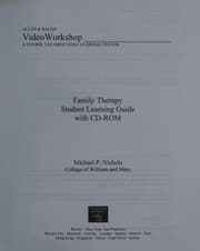 Tapa de VideoWorkshop for Family Therapy