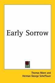 Tapa de Early sorrow