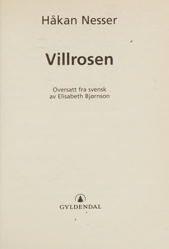 Tapa de Villrosen