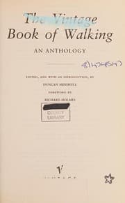 Tapa de The Vintage book of walking