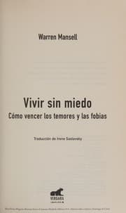 Tapa de Vivir Sin Miedo