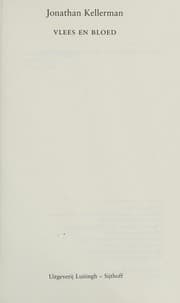 Tapa de Vlees en bloed (Alex Delaware)
