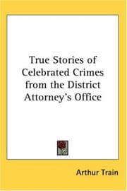 Tapa de True Stories of Celebrated Crimes from the District Attorney's Office