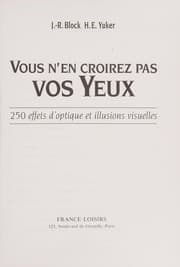 Tapa de Vous n'en croirez pas vos yeux