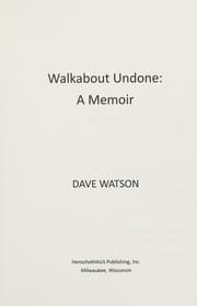 Tapa de Walkabout Undone (PB)