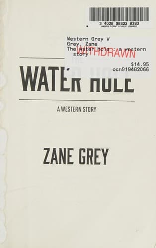 Tapa de Water Hole