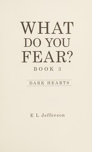 Tapa de What Do You Fear? Book 3