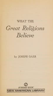 Tapa de What the Great Religions Believe