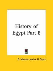 Tapa de History of Egypt, Part 8