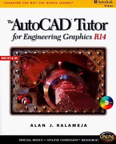 Tapa de The AutoCAD tutor for engineering graphics release 14