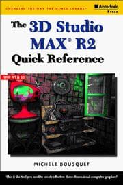 Tapa de The 3D Studio MAX 2.0 quick reference