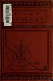 Tapa de Complete poetical works of Alexander Pope