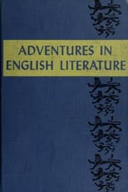 Tapa de Adventures in English literature -- Fourth edition
