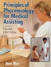 Tapa de Principles of pharmacology for medical assisting