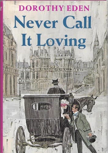 Tapa de Never call it loving