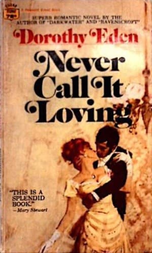 Tapa de Never call it loving