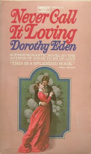 Tapa de Never call it loving