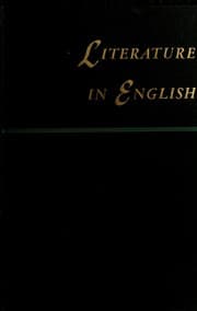 Tapa de Literature in English