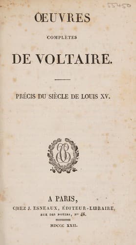 Tapa de Oeuvres compl©·tes