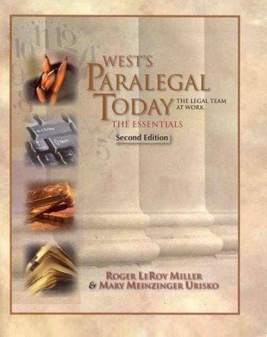 Tapa de West's paralegal today