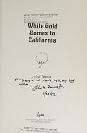 Tapa de White gold comes to California