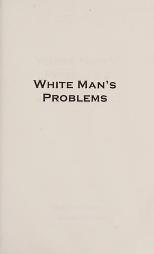 Tapa de White Man's Problems
