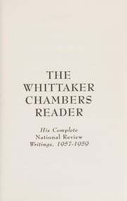 Tapa de The Whittaker Chambers Reader