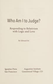 Tapa de Who Am I to Judge?
