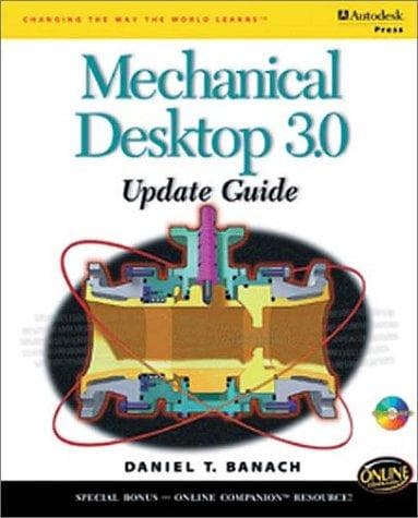 Tapa de Mechanical desktop 3.0 update guide