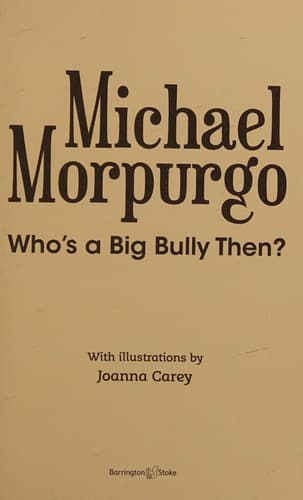 Tapa de Who's a Big Bully Then?