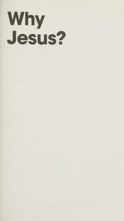 Tapa de Why Jesus? Expanded Edition