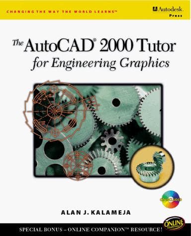 Tapa de AutoCAD 2000 Tutor for Engineering Graphics