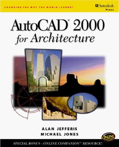Tapa de AutoCAD 2000 for architecture
