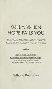 Tapa de W. H. Y. When Hope Fails You