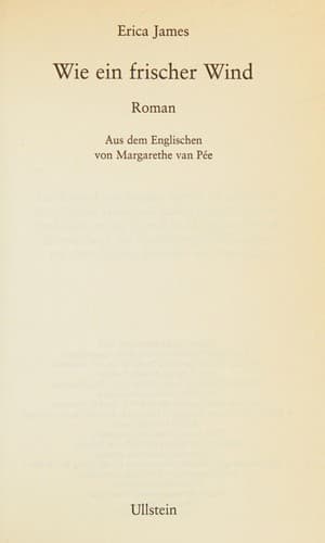Tapa de Wie Ein Frischer Wind