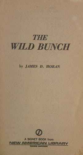 Tapa de Wild Bunch