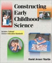 Tapa de Constructing early childhood science