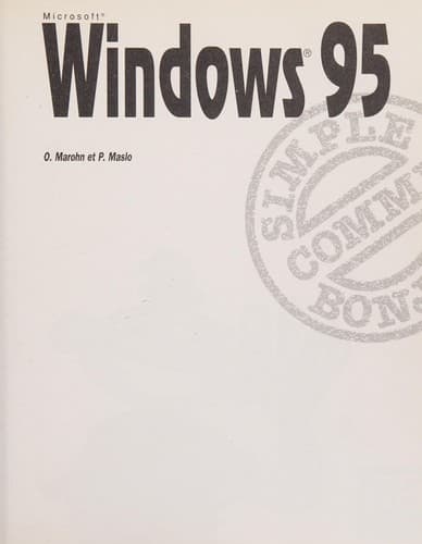 Tapa de Windows 95 Sim.com.bon
